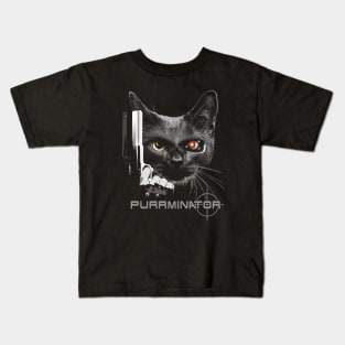 Purrminator Kids T-Shirt